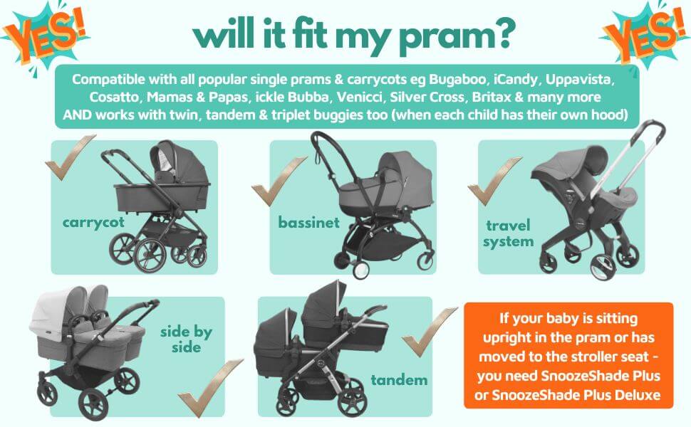 Shade for hot sale pram