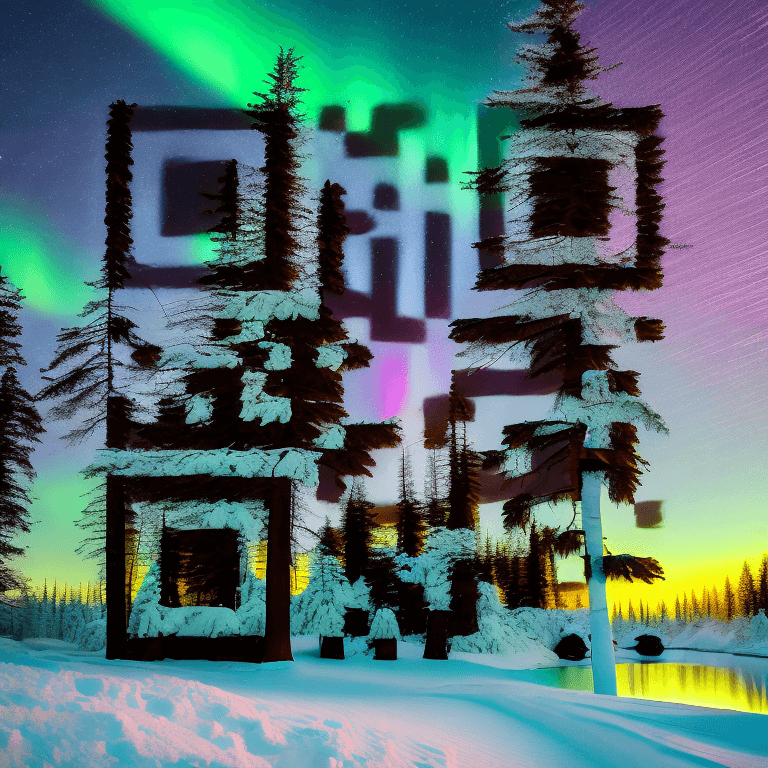 AI Qr code example nr #5