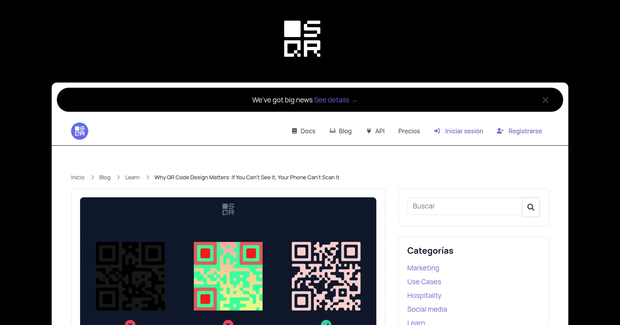 Qr Code Behind Program Design Why QR Code Design Matters: If You Can't See It, Your Phone Can't Scan ...